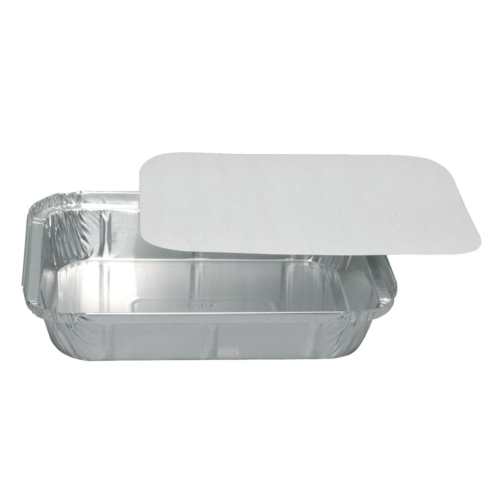 Aluform, 1100 ml, 1170 ml, 22,7x17,4x4,2cm, sølv, aluminium, rektangulær