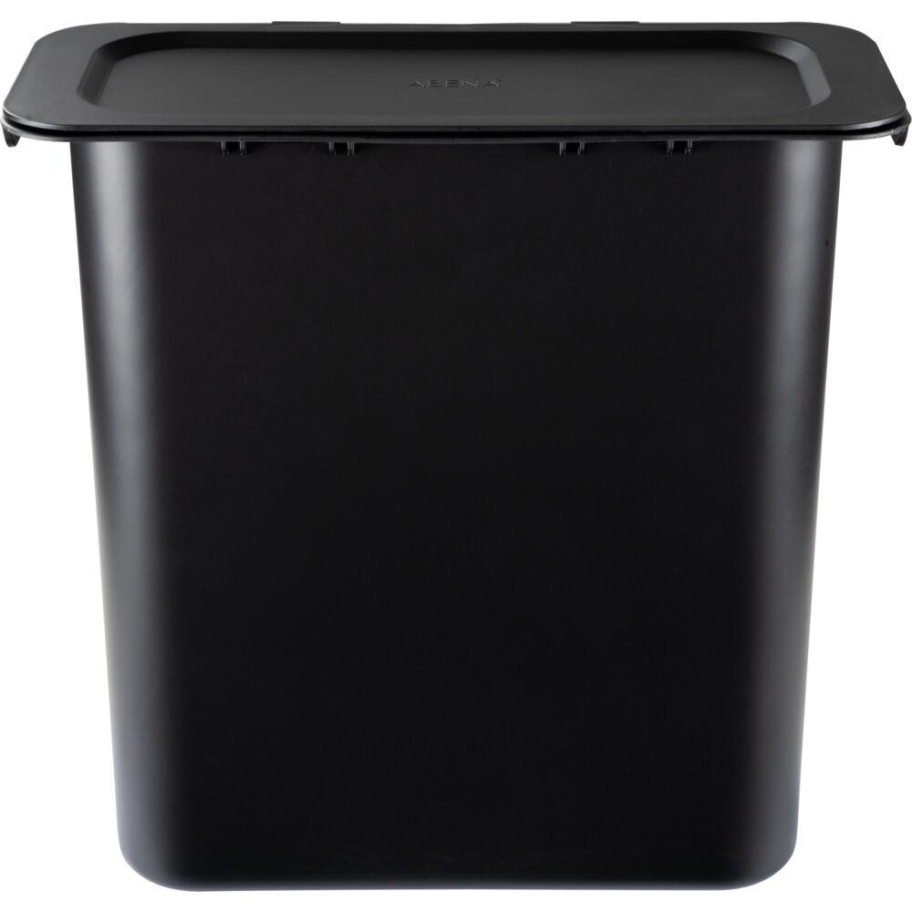 Avfallsbeholder, Sækko-Boy, Sort, 10,2 l, 16x32,8x32cm, resirkulert plast