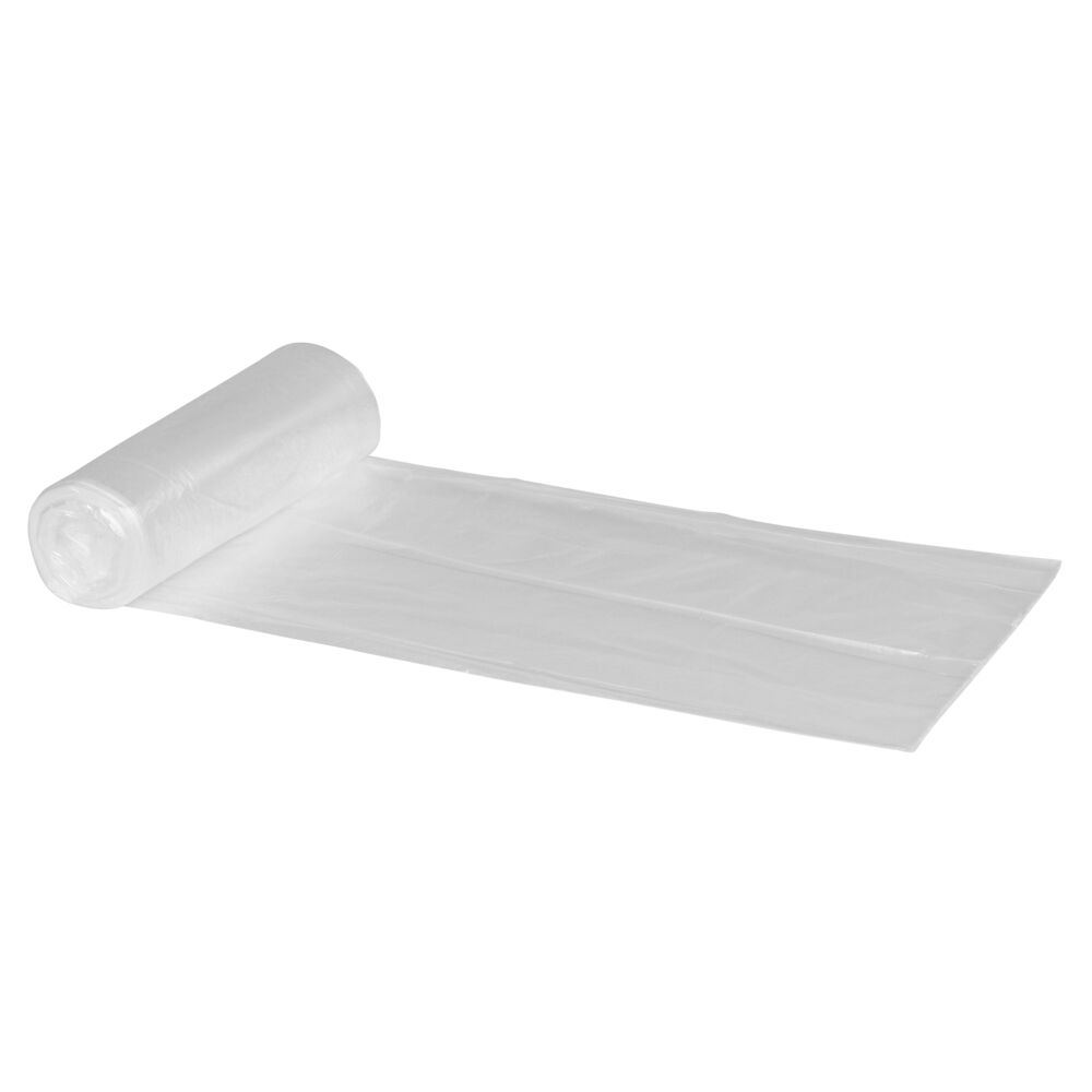 Avfallspose, ABENA, Klar, 50 l, 60x85cm, 7my, HDPE/virgin, 40stk/rl