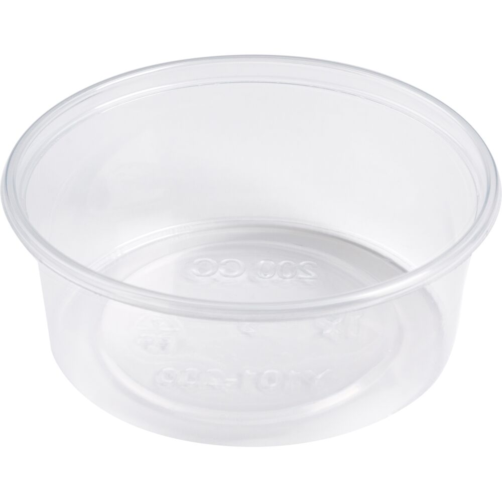 Bæger, 4,1cm, Ø10,1cm, 200 ml, klar, PP