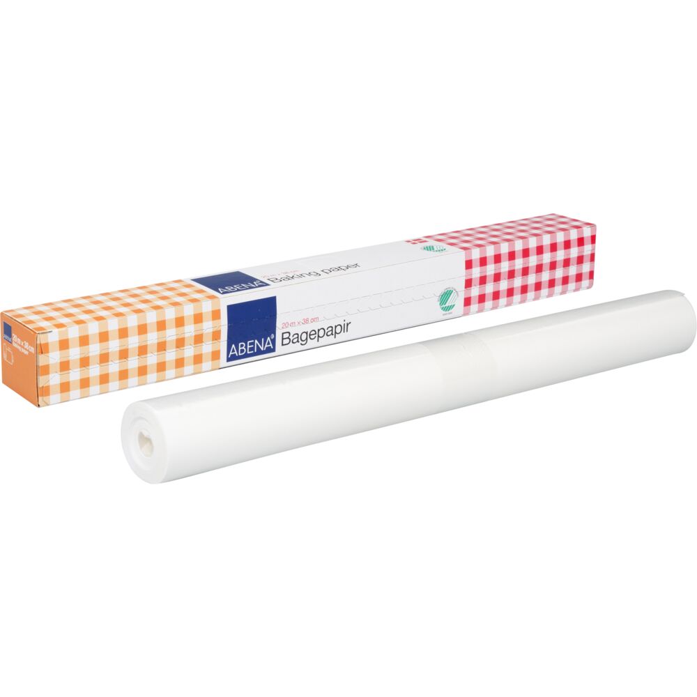 Bakepapir, ABENA, 20m x 38cm, bleket