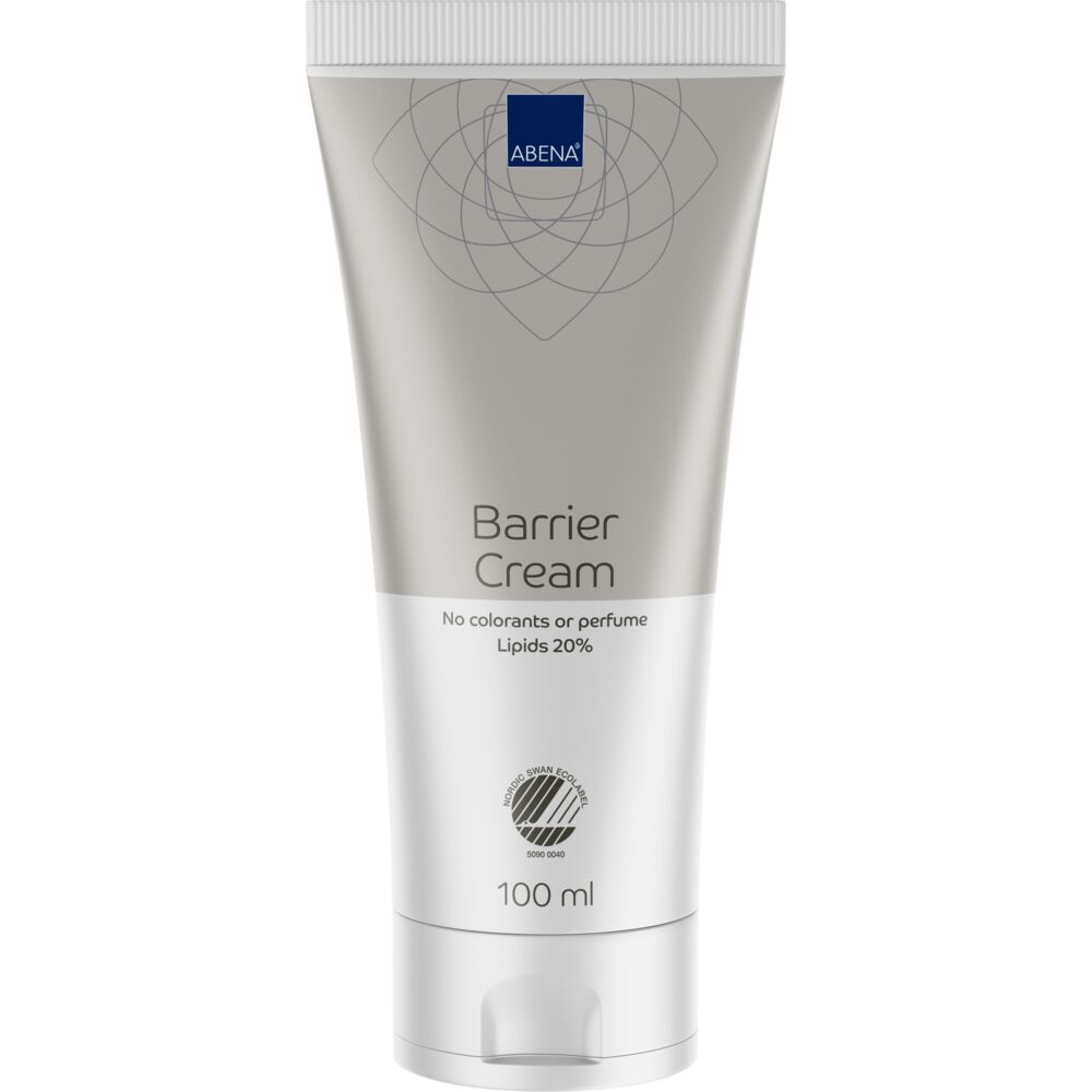 Barrierekrem, ABENA, 100 ml, uten farge og parfyme, 20% fett