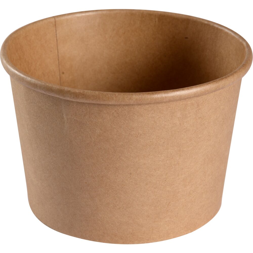 Beger, ABENA Gastro, 500 ml, 16 oz, 7,7cm, Ø11,5cm, brun, kraft/PE