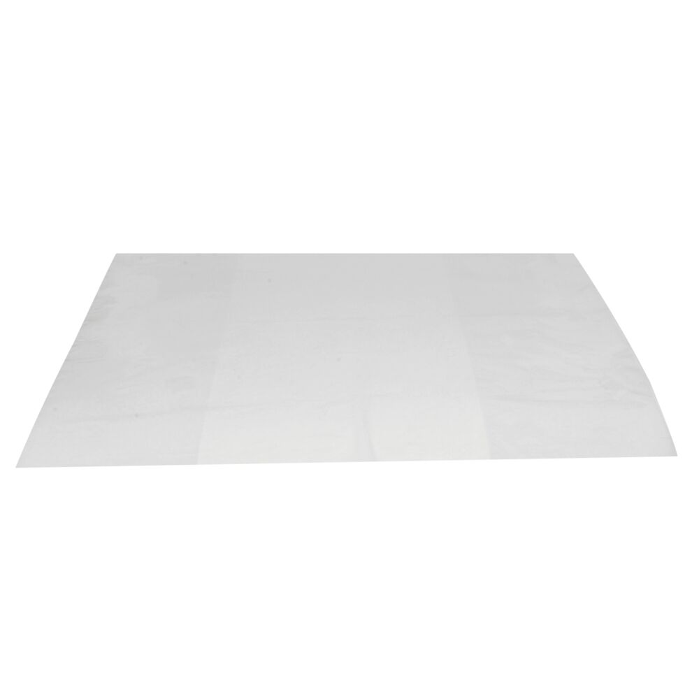 Beskyttelseshette til brettvogn, 668 l, 128x192cm, klar, LDPE/virgin