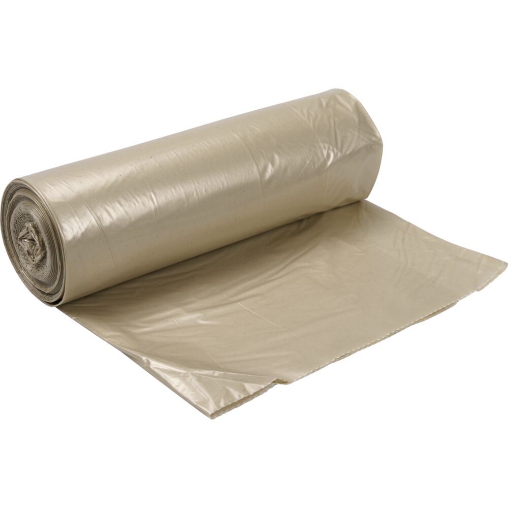 Containersekk, 240 l, 124x151cm, klar, LDPE/recycle