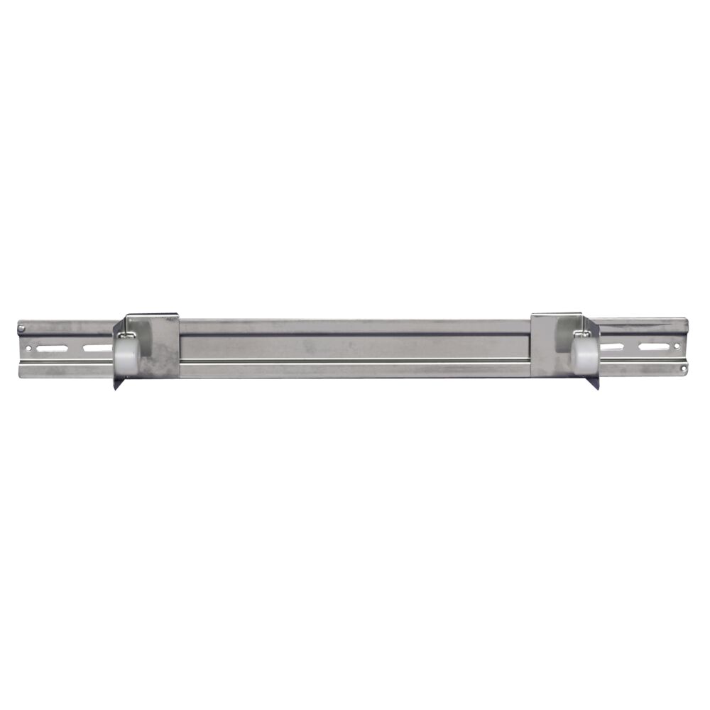 Dispenser til legebenkpapir, nøytral, 65cm, stål, max bredde 60 cm + 70 m