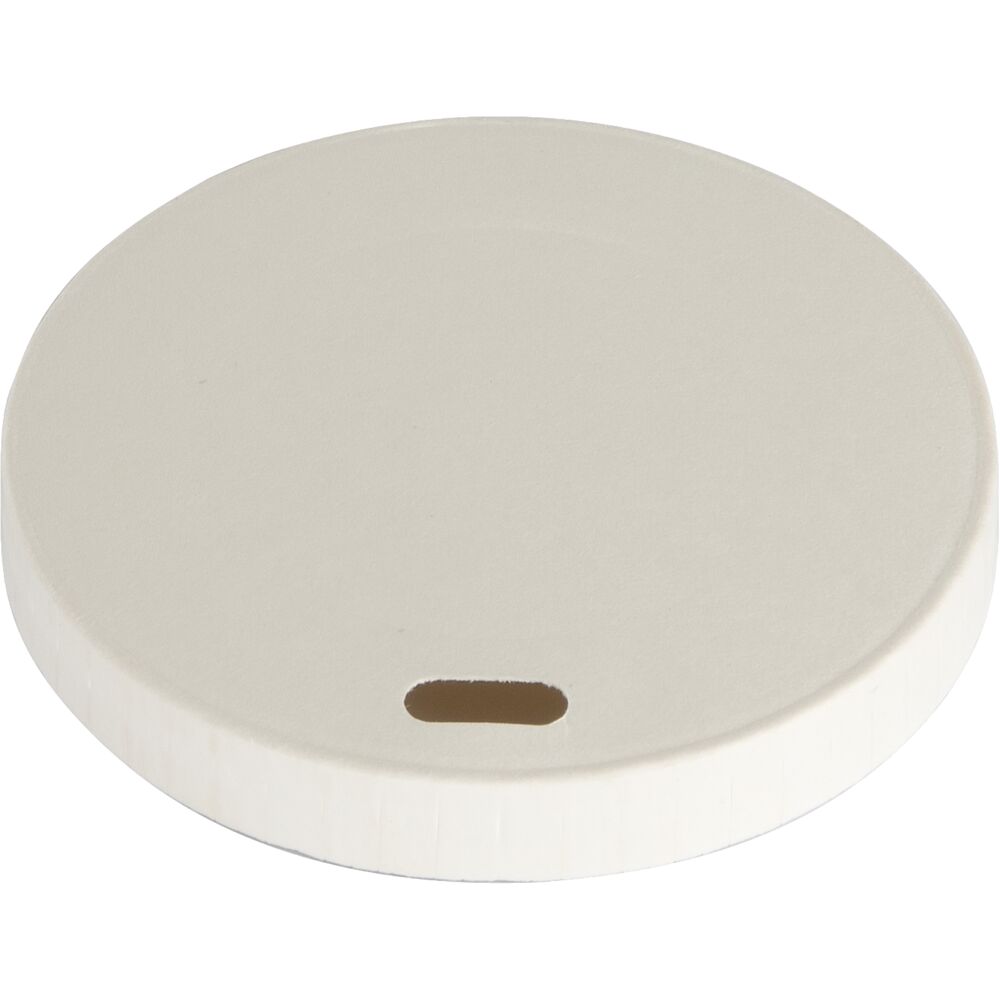 Drikkelokk, ABENA Gastro, Ø8cm, hvit, papp/PE