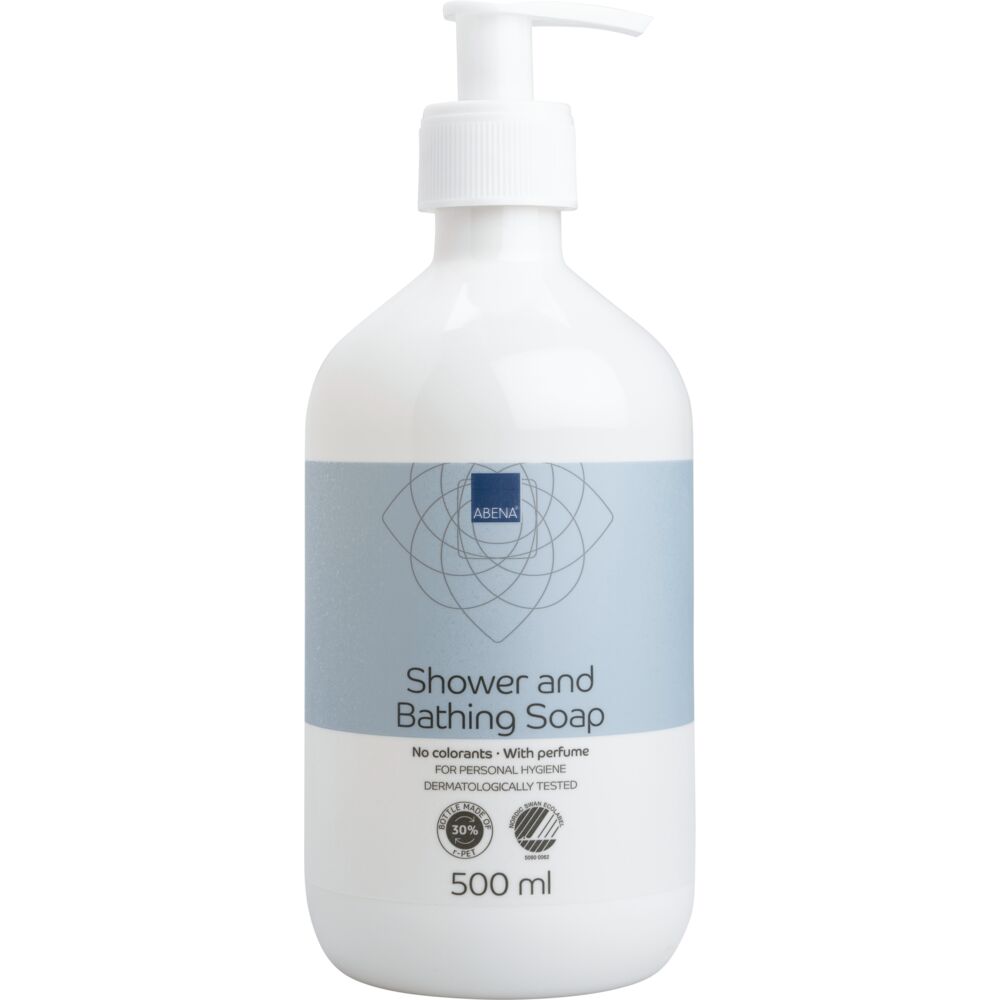 Dusj- og badesåpe, ABENA, 500 ml, med parfyme