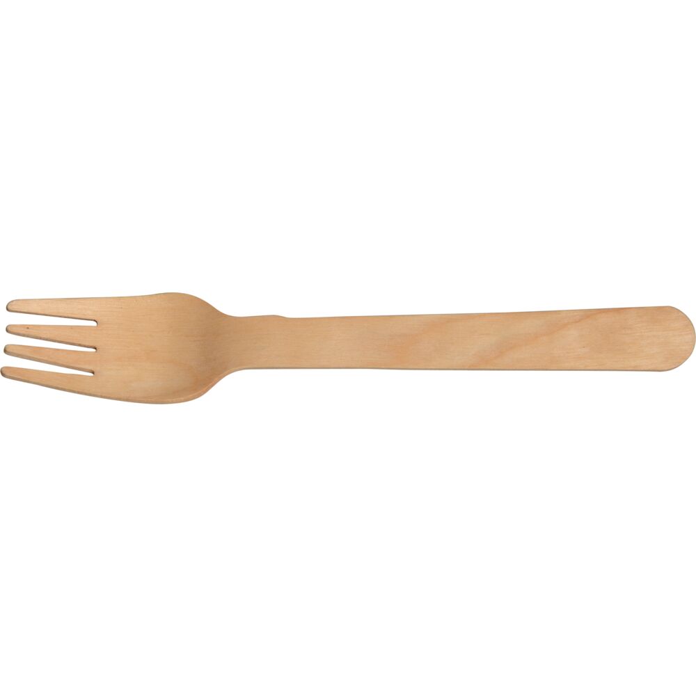 Gaffel, ABENA Gastro, 16cm, brun, bjørketre/voks