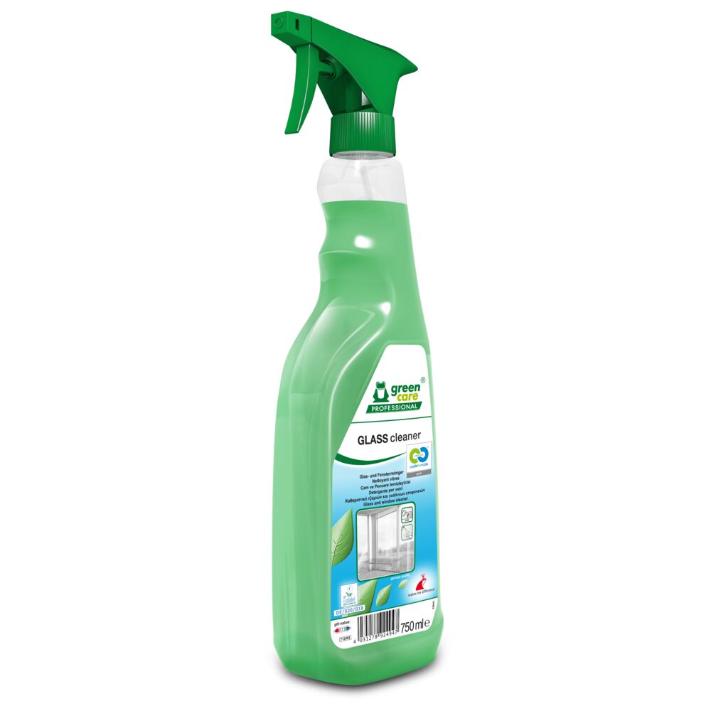 Glassrens, Green Care Professional GLASS Cleaner, 750 ml, klar-til-bruk, med farge og parfyme