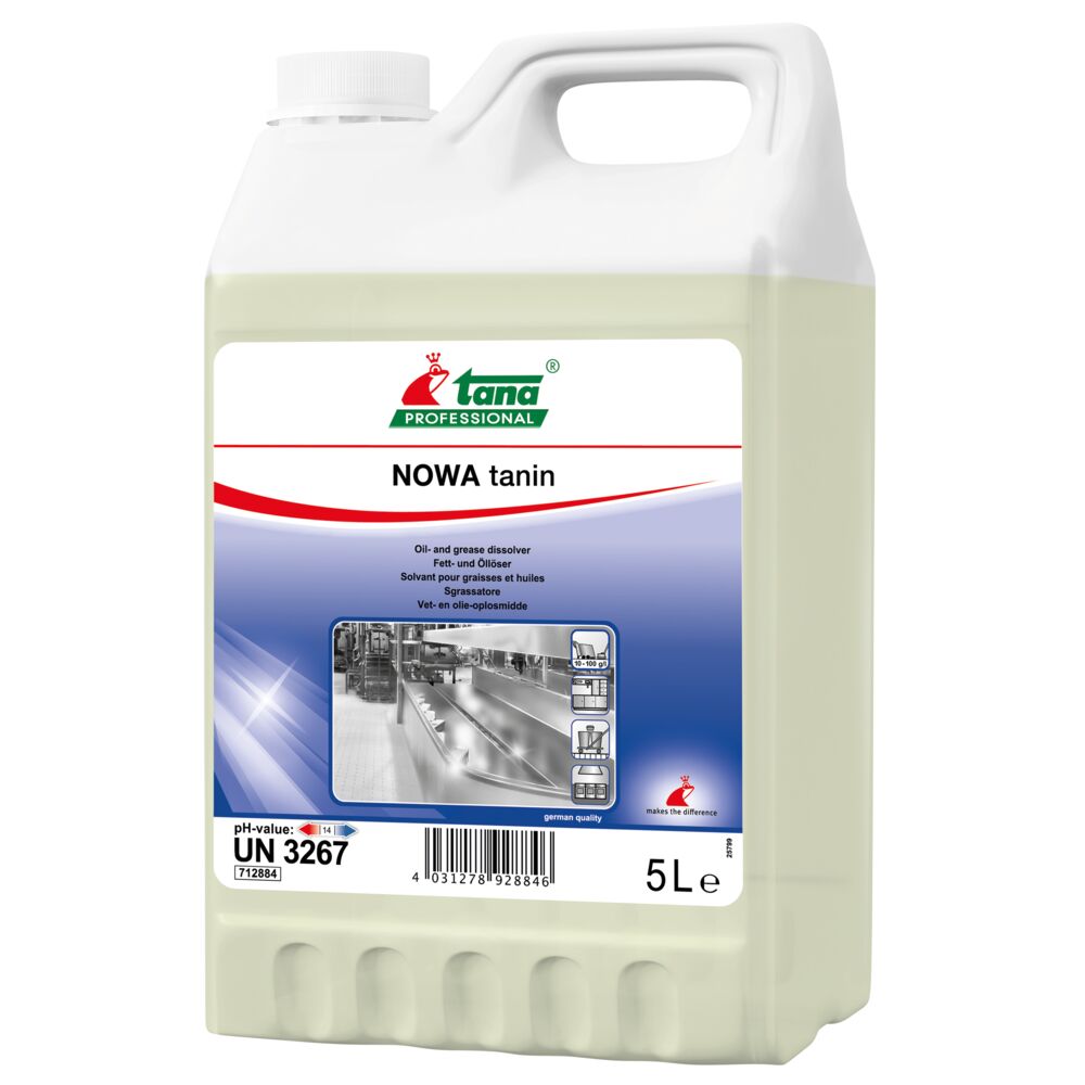 Grunnrengjøring, Tana Professional Nowa Tanin, 5 l, uten farge og parfyme