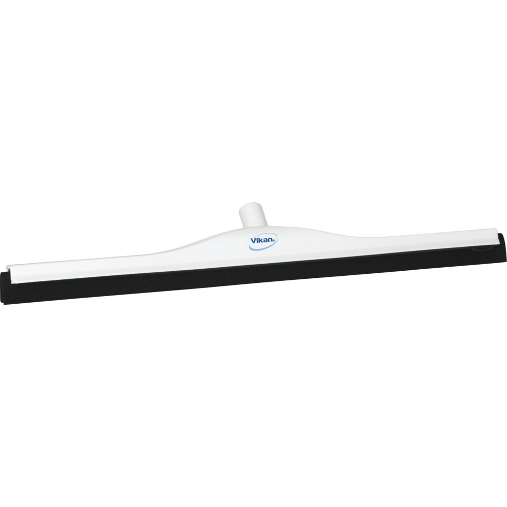 Gulvskraber, Vikan, hvid, PP/gummi, 70 cm, med dobbeltblad