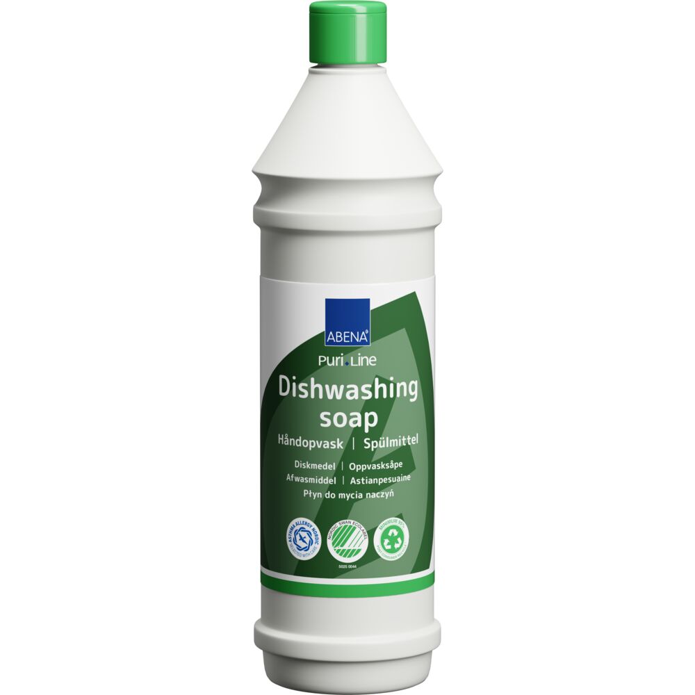 Håndoppvask, ABENA Puri-Line, 1 l, uten farge og parfyme
