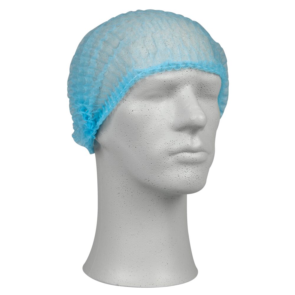 Hårnett, Abena Classic, One size, blå, PP, usteril, engangs