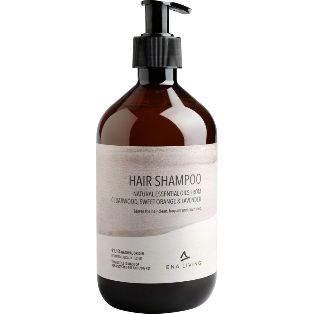 Hårshampoo, Ena Living, 500 ml, uten farge med parfyme