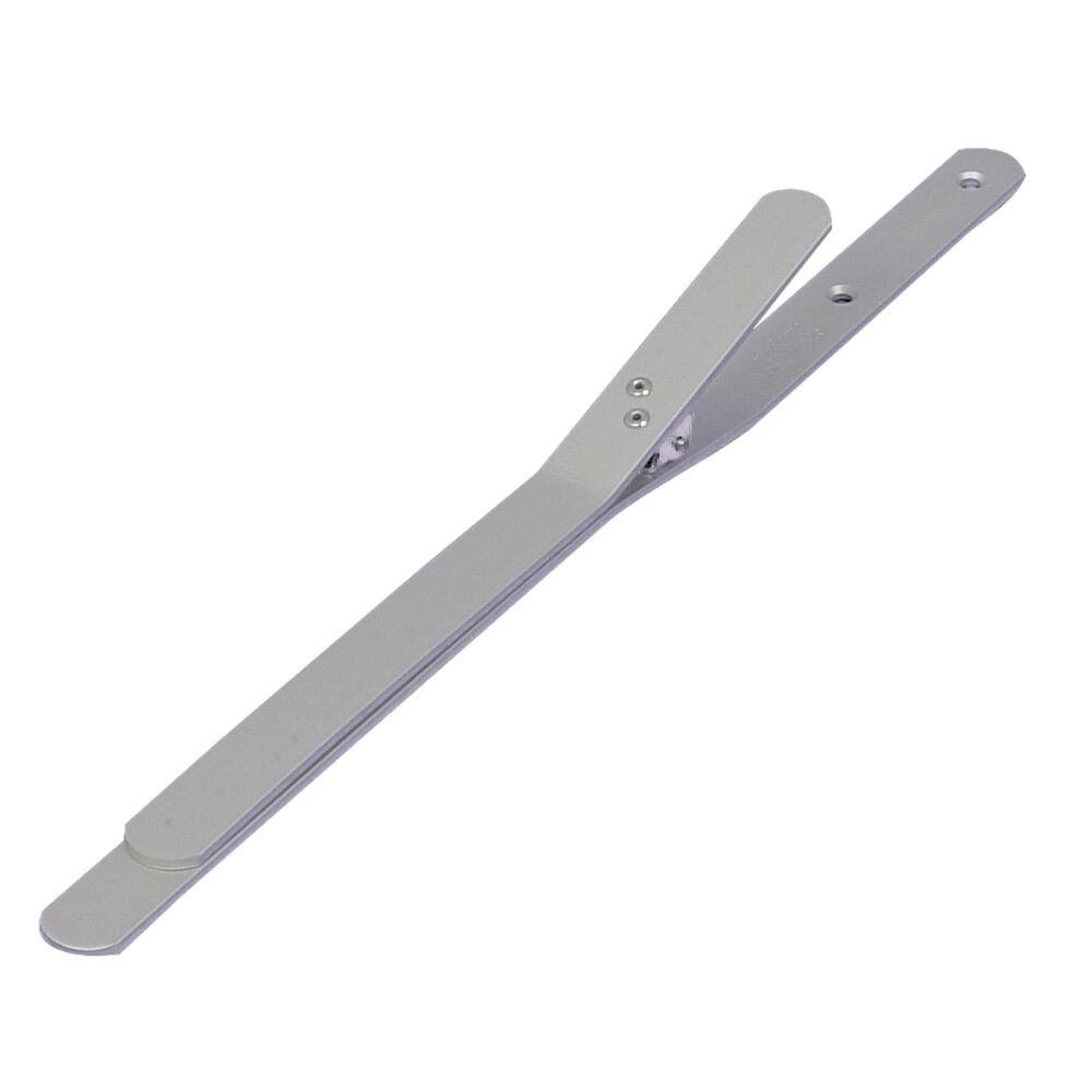 Hygieneposeholder, Stål, 36cm, aluminium, forberedt til veggmontering
