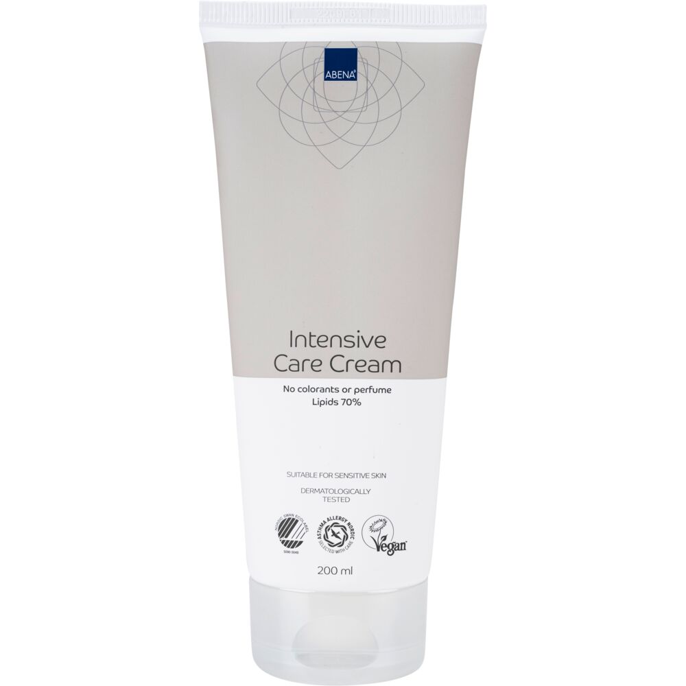 Intensive Care Cream, ABENA, 200 ml, uten farge og parfyme, 70% fett