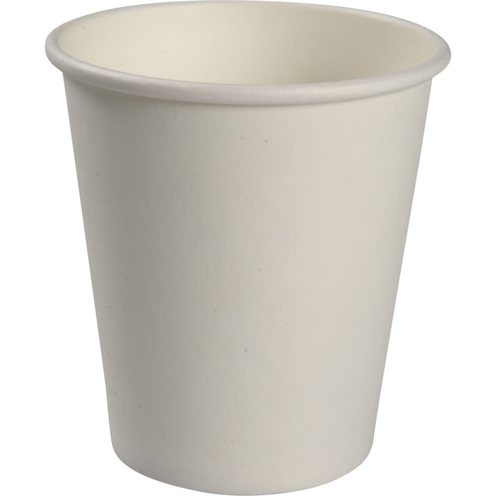Kaffebeger Premium, ABENA Gastro, 7,8cm, Ø7,2cm, 20,5 cl, 21 ml, 7 oz, hvit, papp/PE