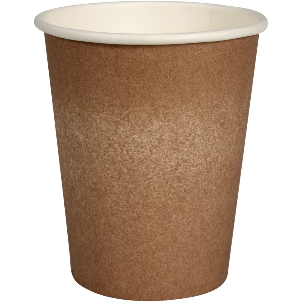 Kaffebeger, The Swan, 9,1cm, Ø8cm, 24 cl, 28 cl, 8 oz, brun, CPLA/papp