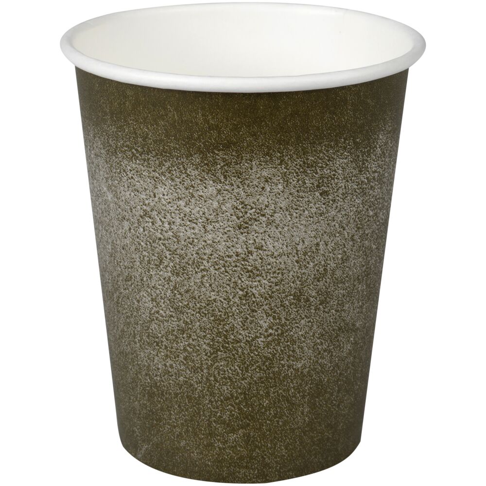 Kaffebeger, The Swan, ABENA Gastro, 9,1cm, Ø8cm, 24 cl, 28 cl, 8 oz, grå, papp/PE