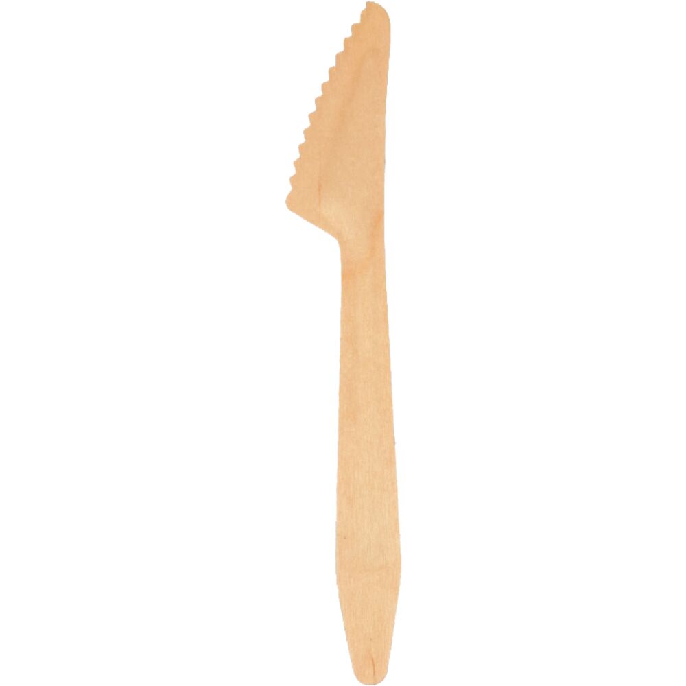 Kniv, ABENA Gastro, 16,5x2,2cm, brun, bjørketre