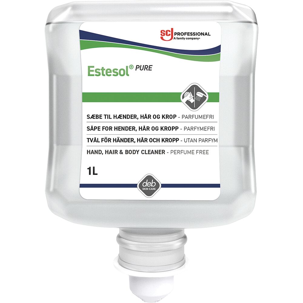 Kremsåpe, SCJ Professional, 1000 ml, uten farge og parfyme