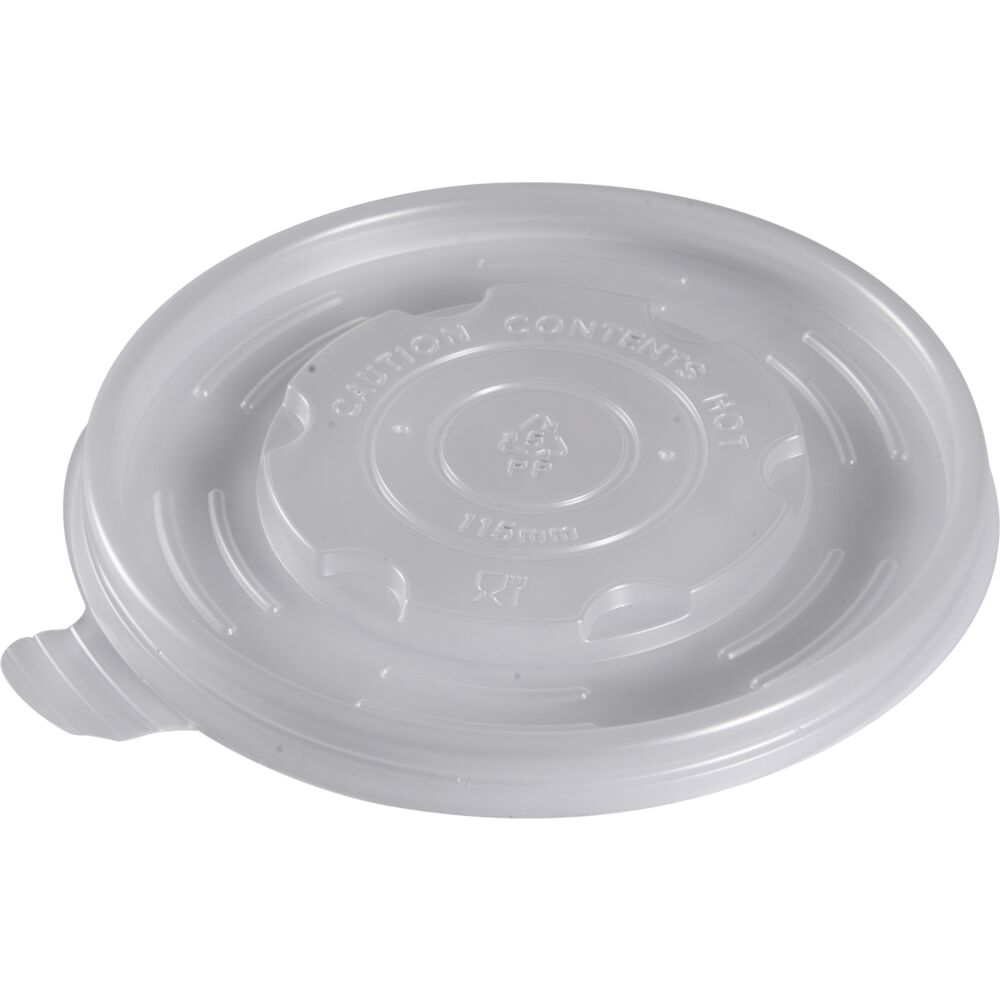 Lokk, ABENA Gastro, Ø11,5cm, brun, kraft/PE, til 12-32oz beger