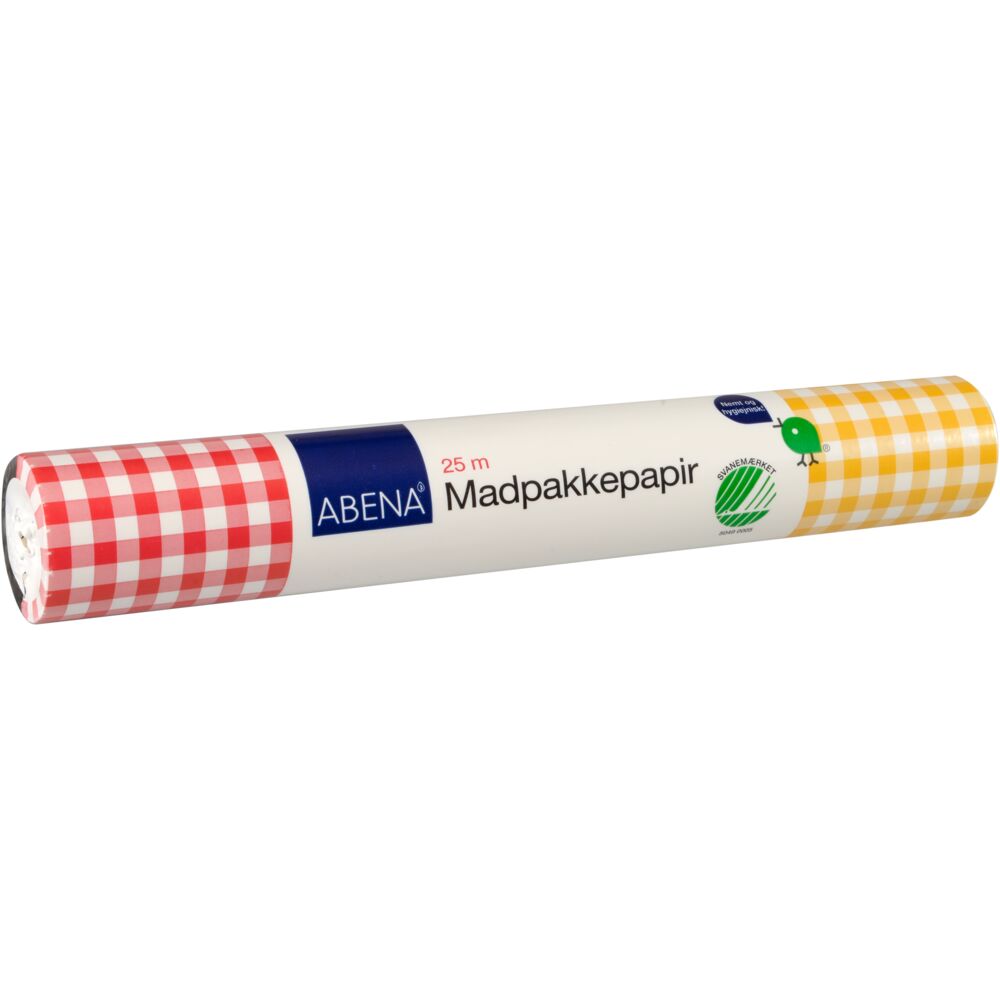 Matpapir, ABENA, 25m x 28cm, bleket, papir/virgin