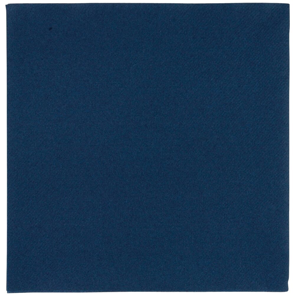 Middagsserviet, Abena Gastro, 40x40cm, mørkeblå, airlaid, 1/4 fold