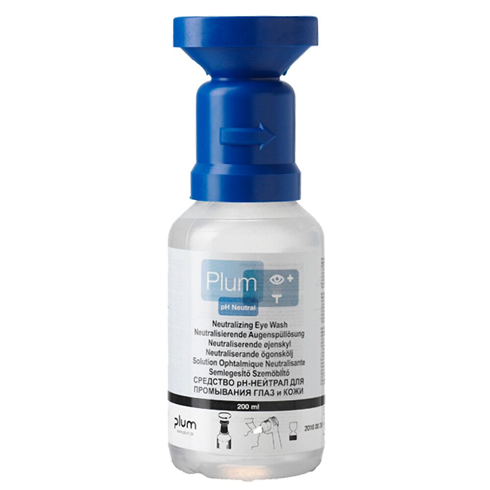 Øyeskyll, Plum, 200 ml, blå, steril