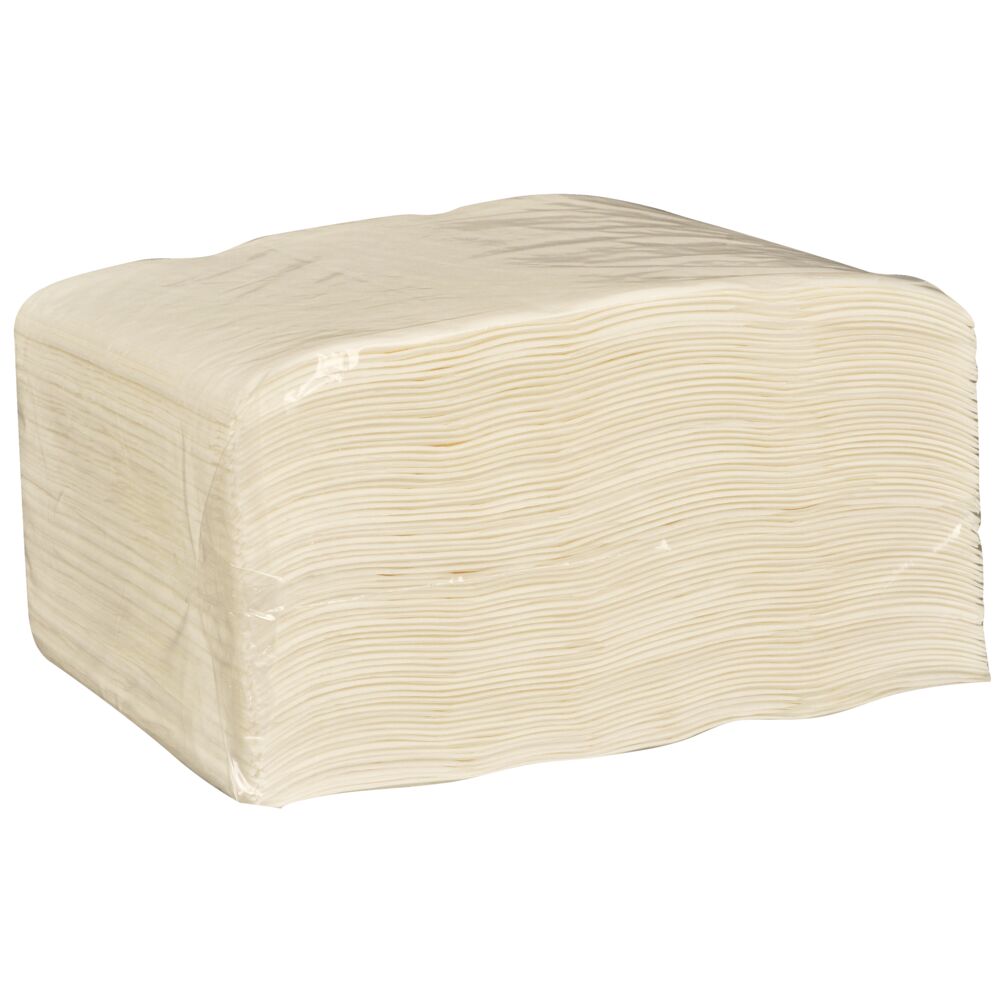 Papirvaskeklut, ABENA, 6-lags, 26x19cm, hvit
