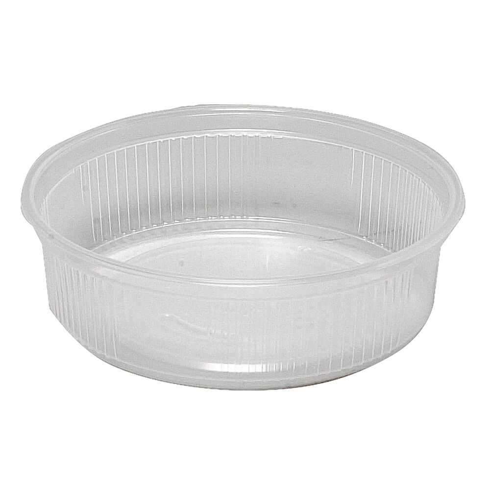 Plastbeger, 125 ml, 3,8cm, Ø10,1cm, klar, PP