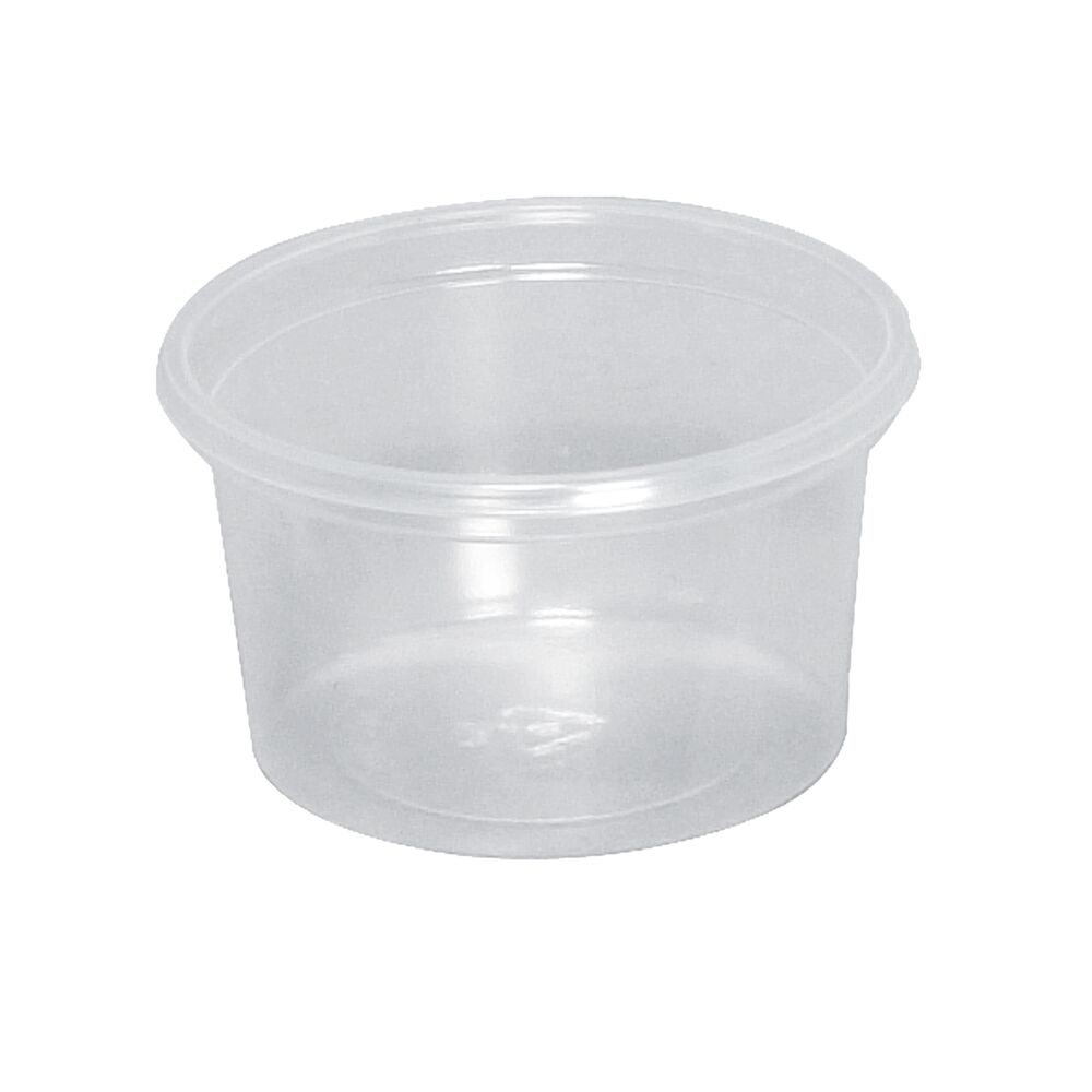 Porsjonsbeger, 4cm, Ø7cm, 80 ml, 80 ml, klar, PP