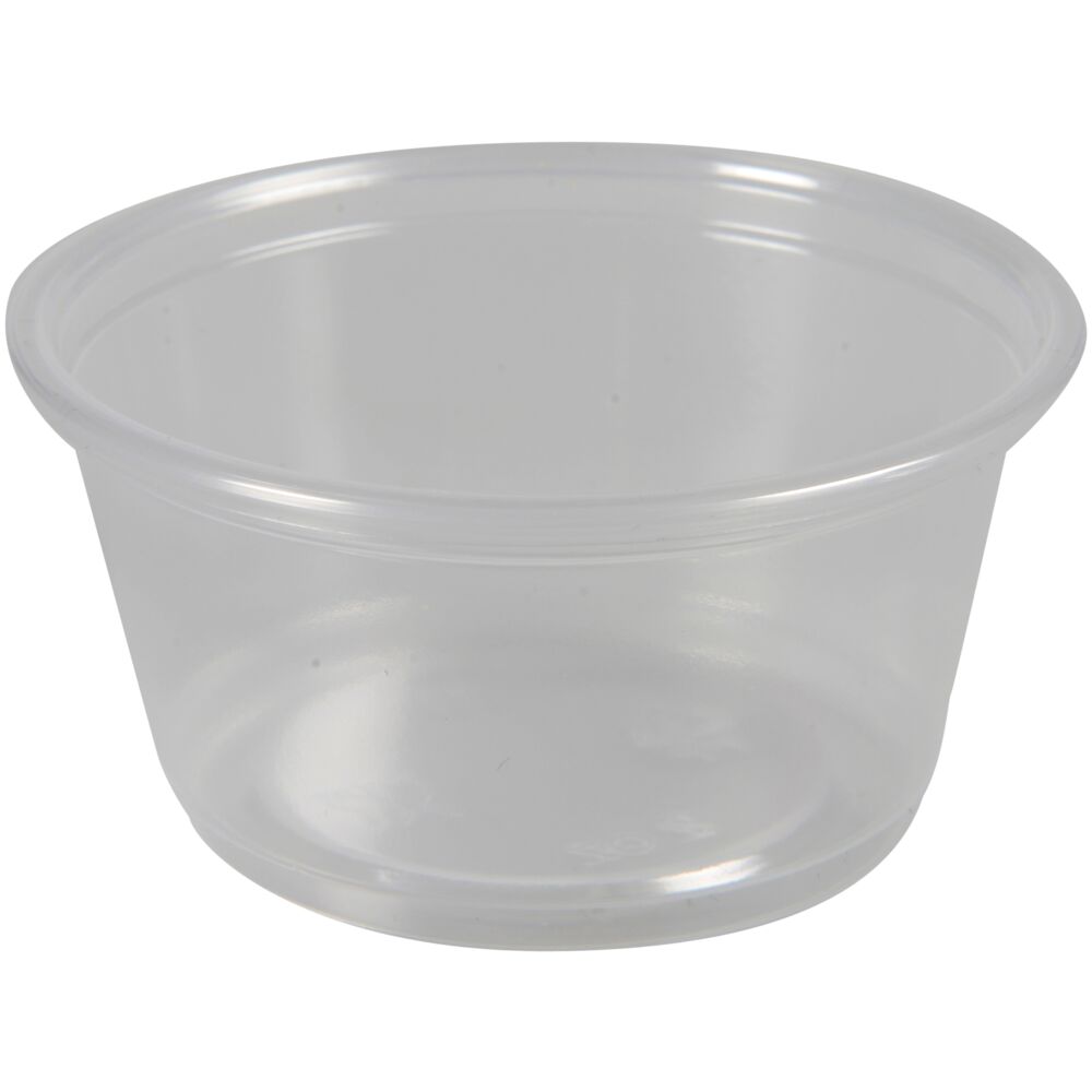 Porsjonsbeger, ABENA Cater-Line, 3cm, Ø6,2cm, 60 ml, 60 ml, klar, PP
