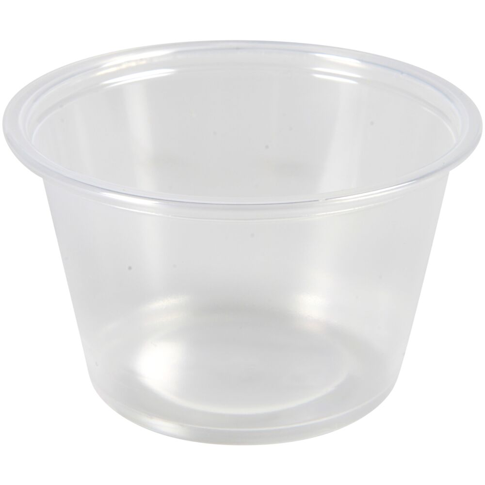 Porsjonsbeger, ABENA Cater-Line, 4,6cm, Ø7,4cm, 113 ml, 120 ml, 4 oz, klar, PP