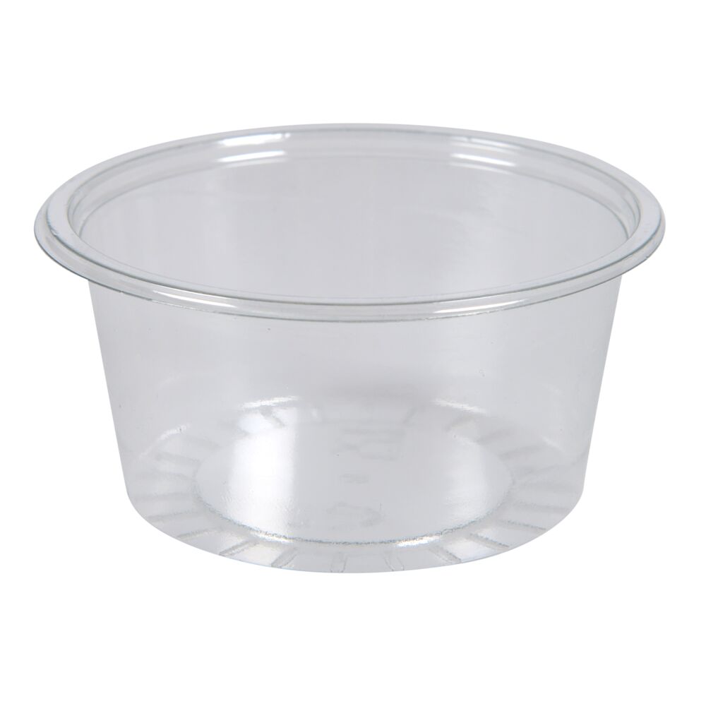 Porsjonsbeger, ABENA Cater-Line, Ø7,5cm, 100 ml, klar, RPET