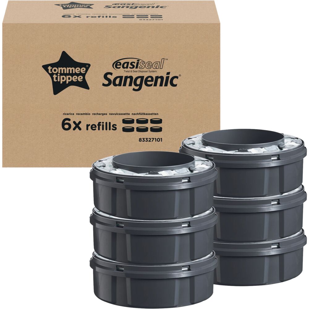 Refill til Bleiebøtte, Sangenic, parfymert, Easiseal Maxi