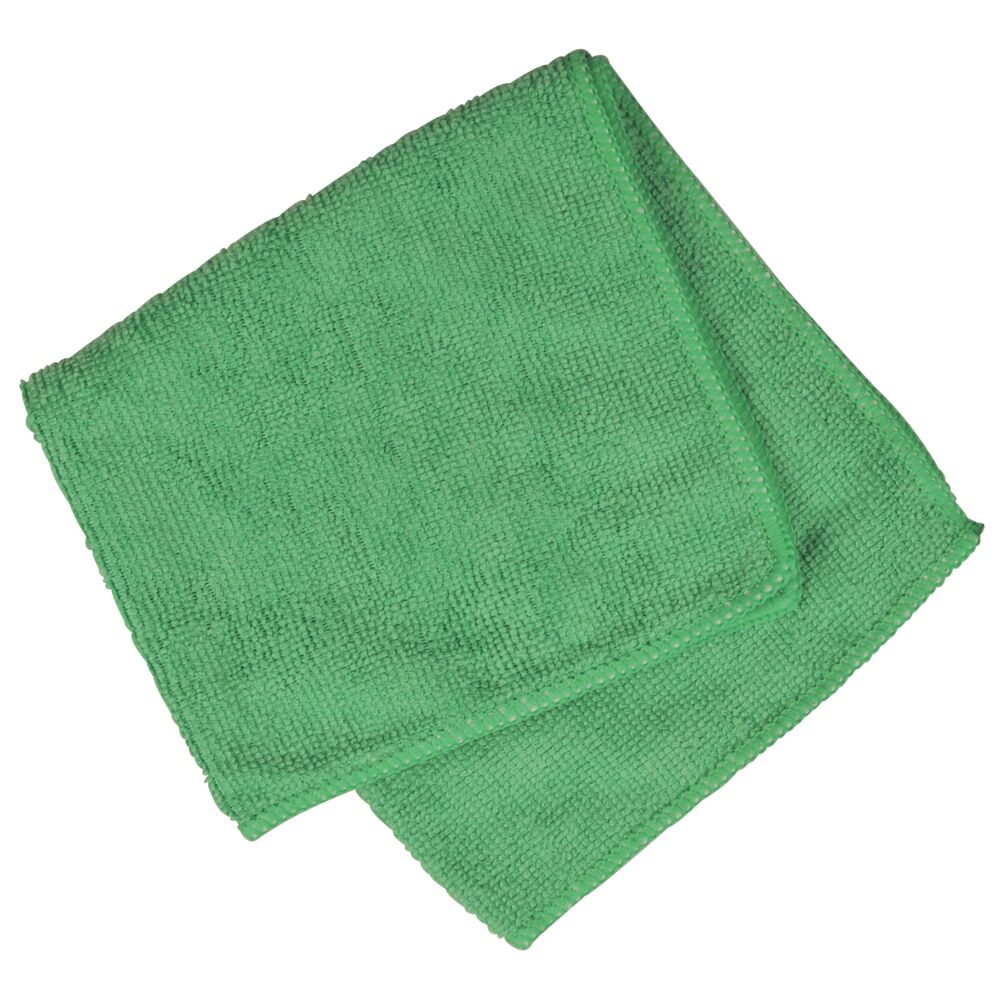 Rengjøringsklut, basic, 32x32cm, grønn, mikrofiber