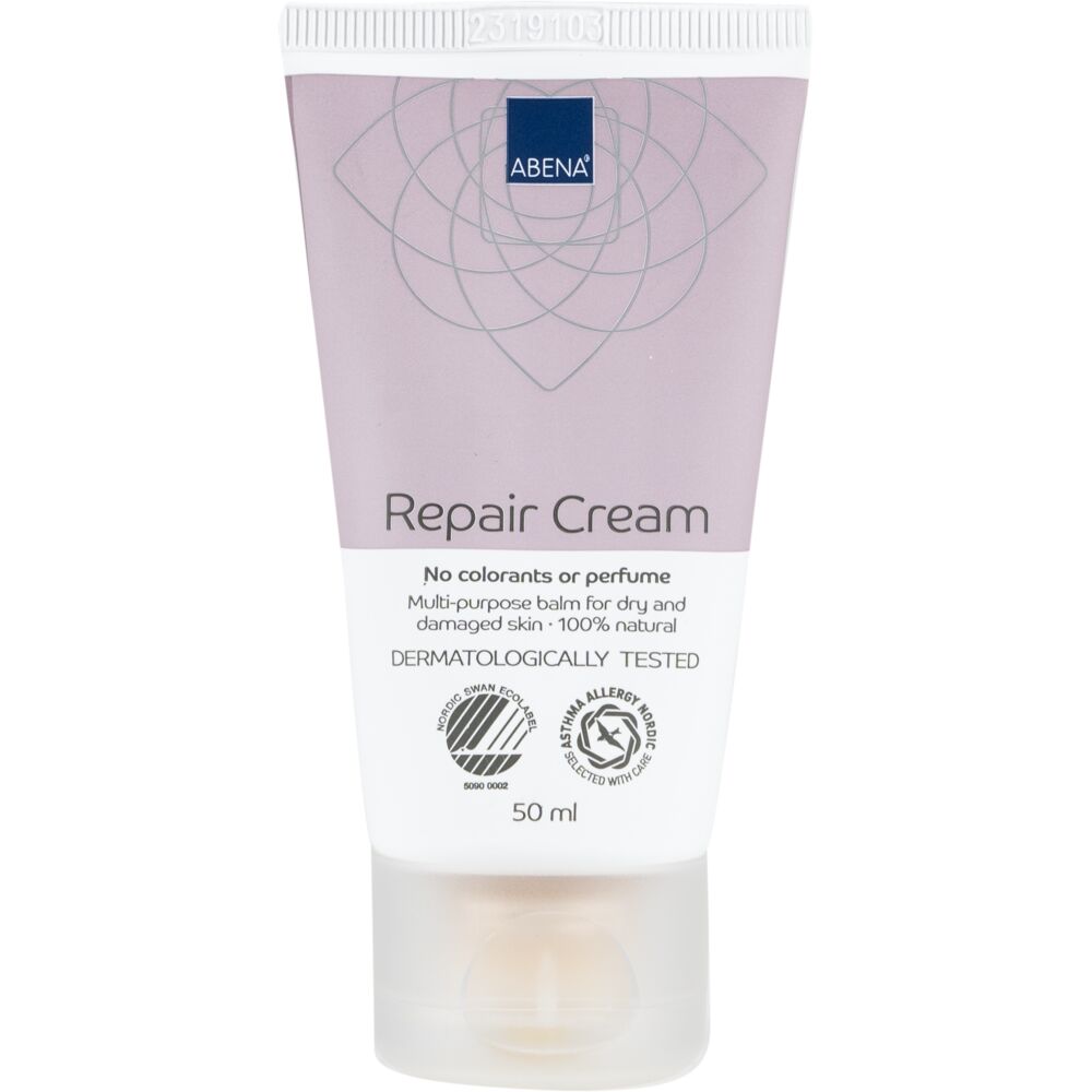 Repair Cream, ABENA, 50 ml, uten farge og parfyme