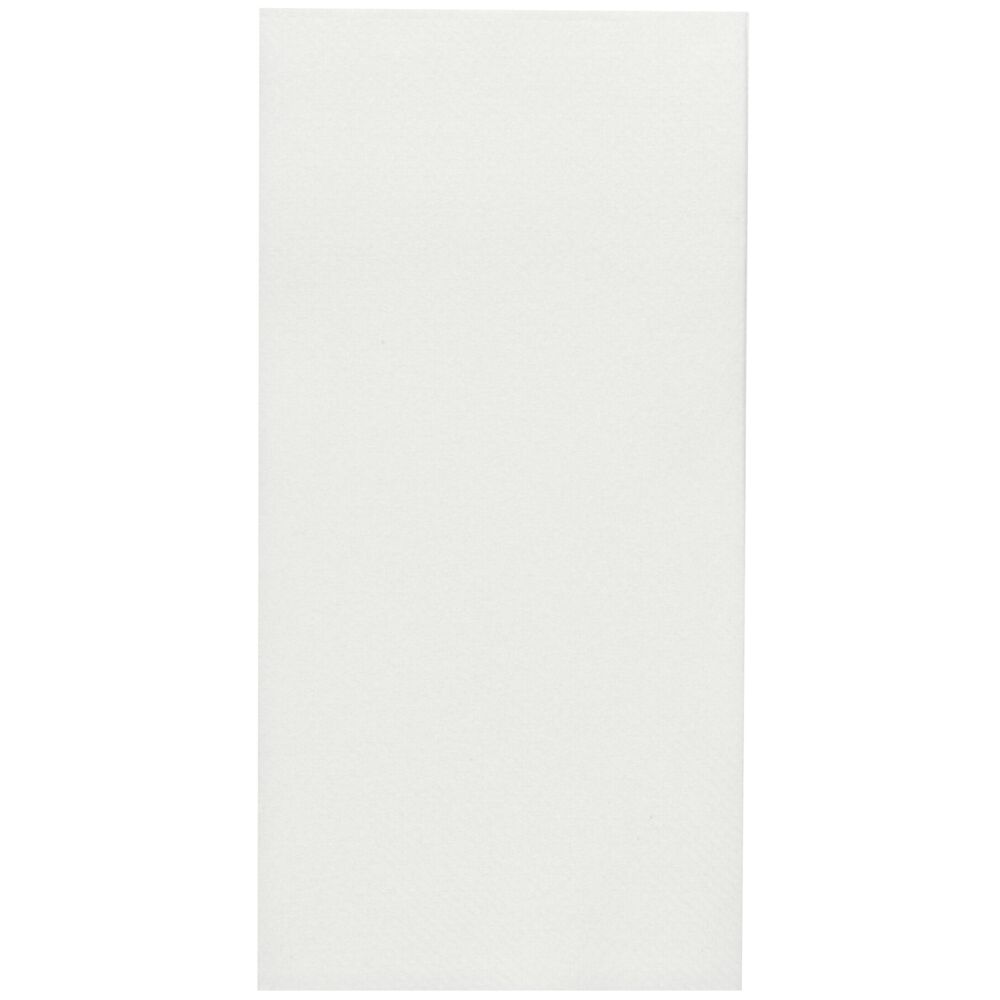 Serviett, middag, ABENA Gastro, 40x40cm, hvit, airlaid, 1/8 fold