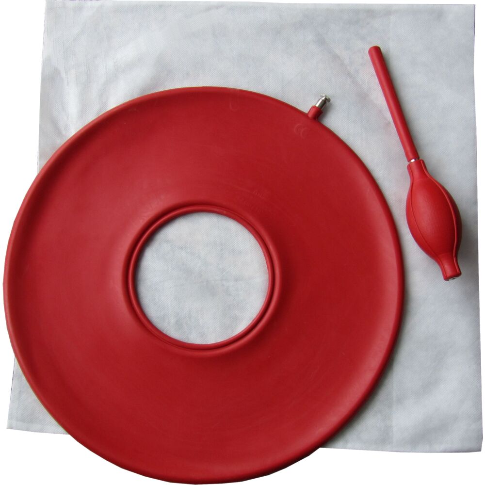 Sittering/avlastningspute, Ø45cm, grå