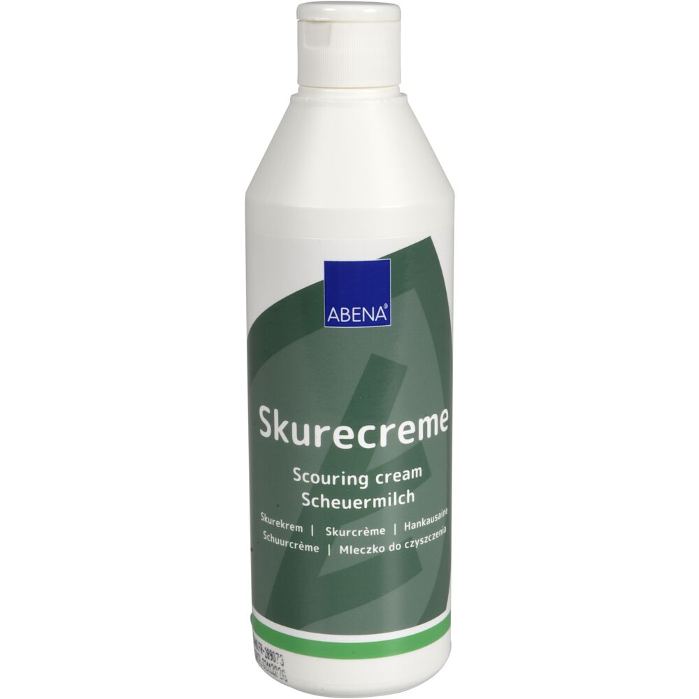 Skurekrem, ABENA, 500 ml, uten farge og parfyme