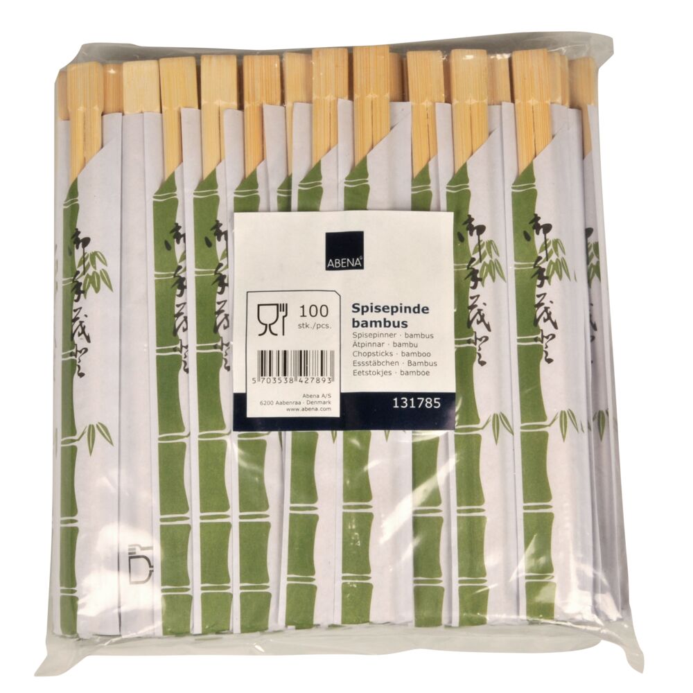 Spisepinner, ABENA Gastro, 21cm, Ø0,5cm, natur, bambus