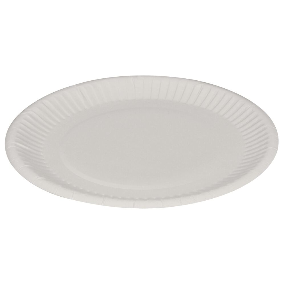 Tallerken, ABENA Gastro, Ø18cm, hvit, papp