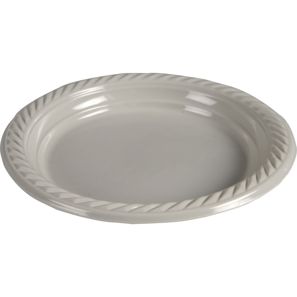 Tallerken, Abena Gastro, Ø18cm, lysegrå, PP, flergangs