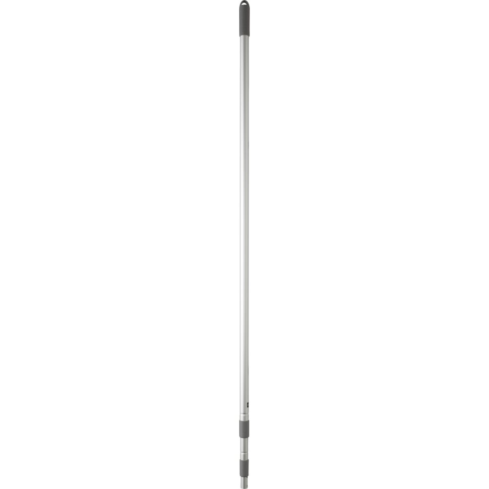 Teleskopskaft med klik, Vikan, grå, PE/PVC, 149-400 cm