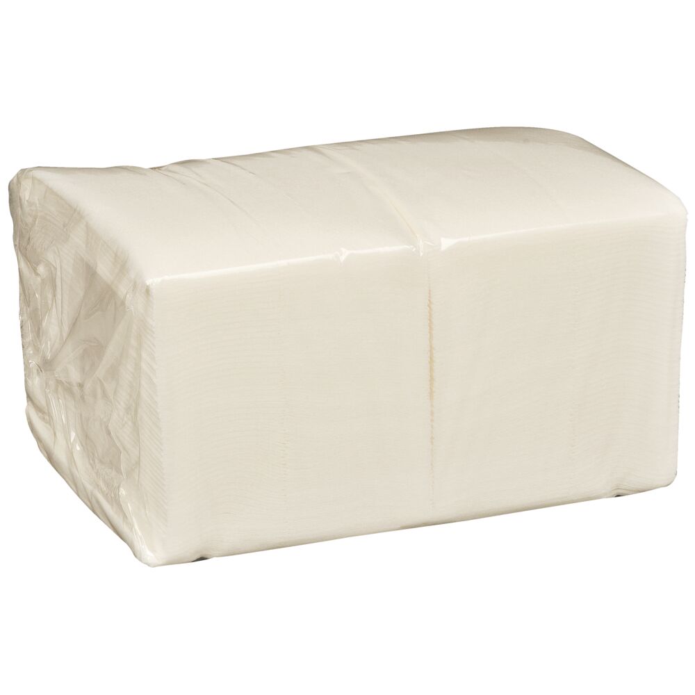Vaskeklut, papir, ABENA, 30x20cm, 1-lags, hvit, Z-fold, engangs