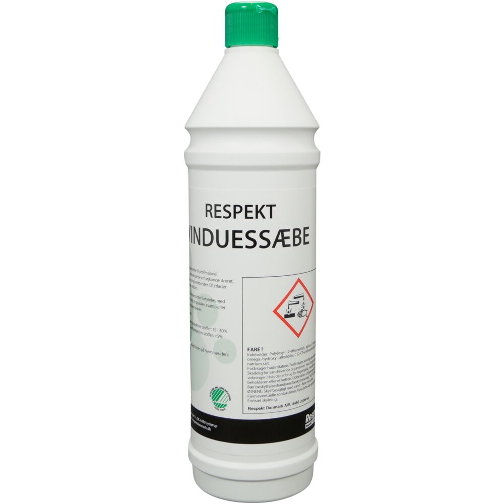 Vindussåpe, ABENA, 1 l, uten farge og parfyme