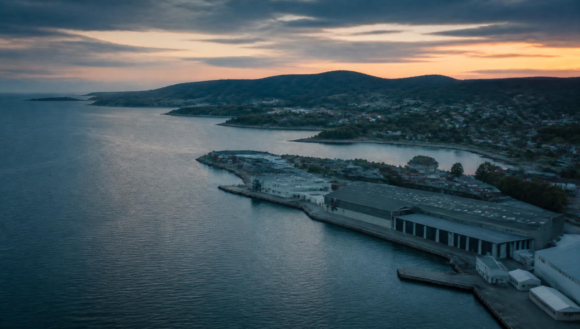 Bybilde fra Tønsberg i Vestfold
